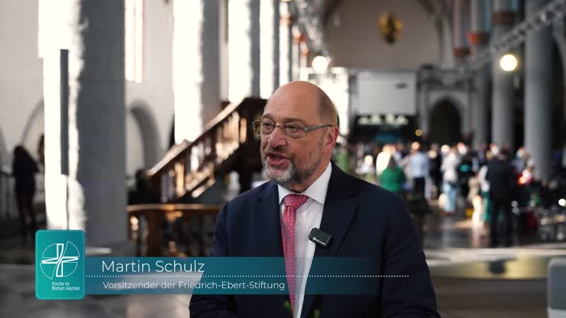 Martin Schulz, Vorsitzender der Friedrich-Ebert-Stiftung: 